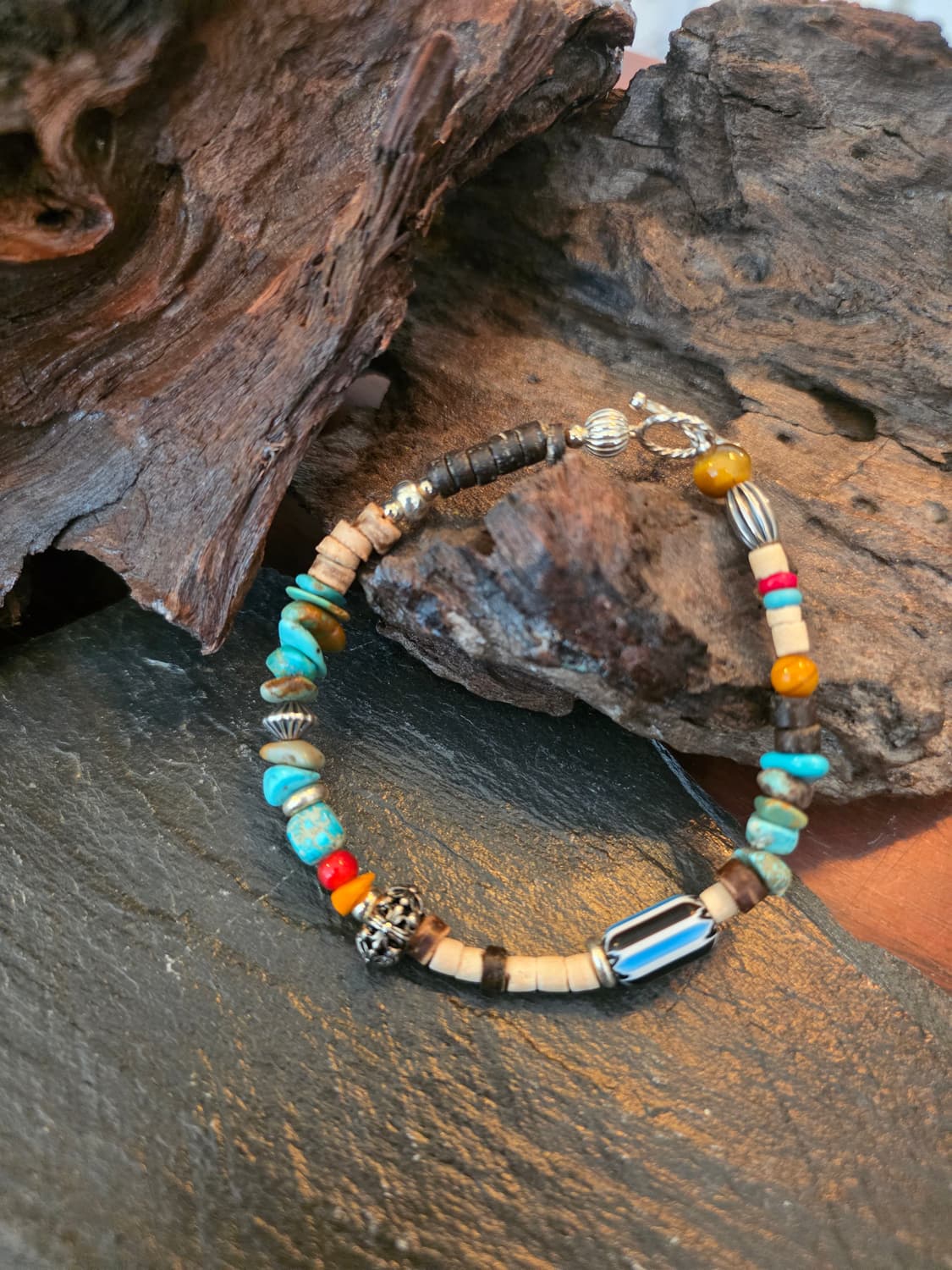 3cross EARTHWAY silver/stone bracelet 상품이미지1