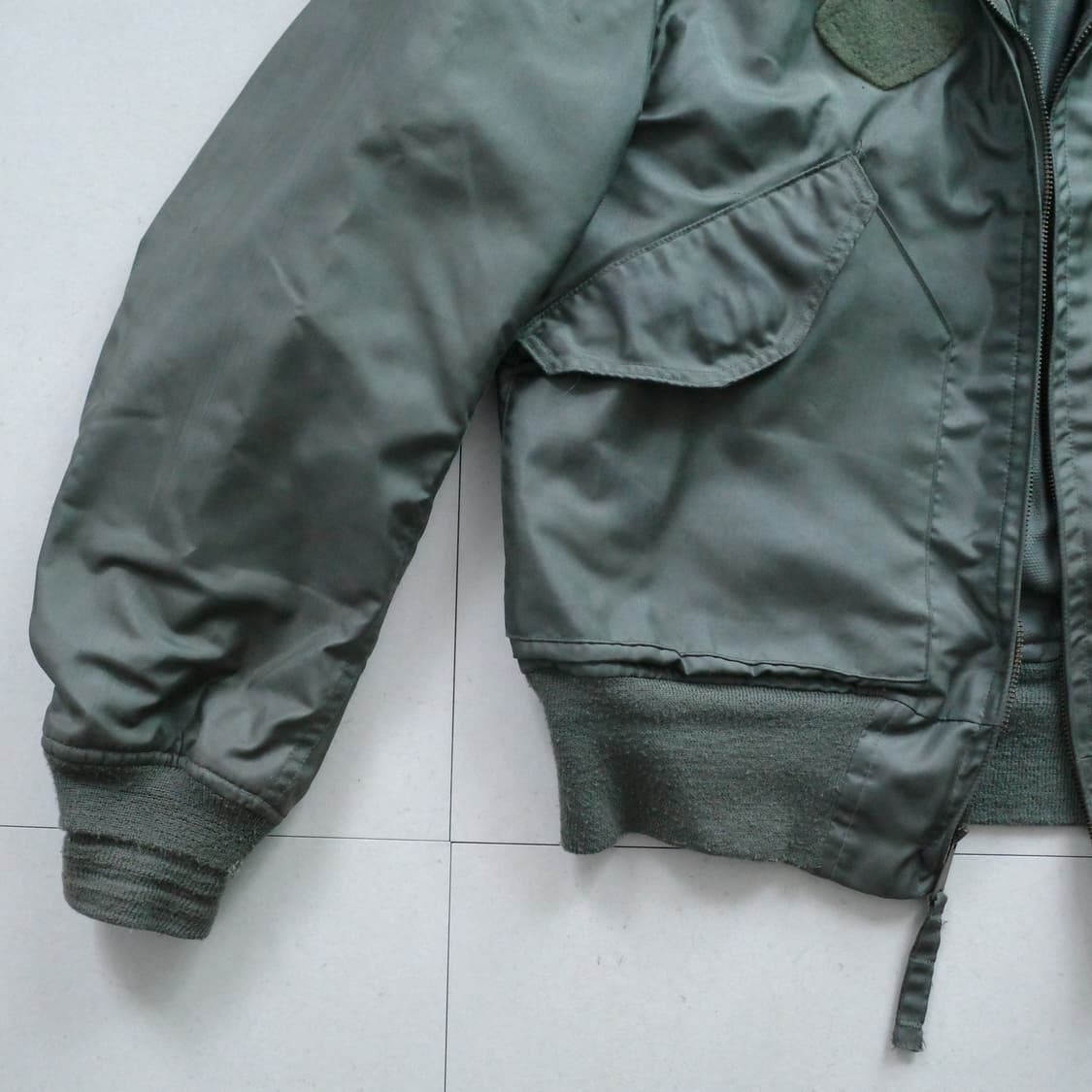 80s 미군 USAF 오리지널 CWU-36/P 플라이트 자켓 미디엄  상품이미지3