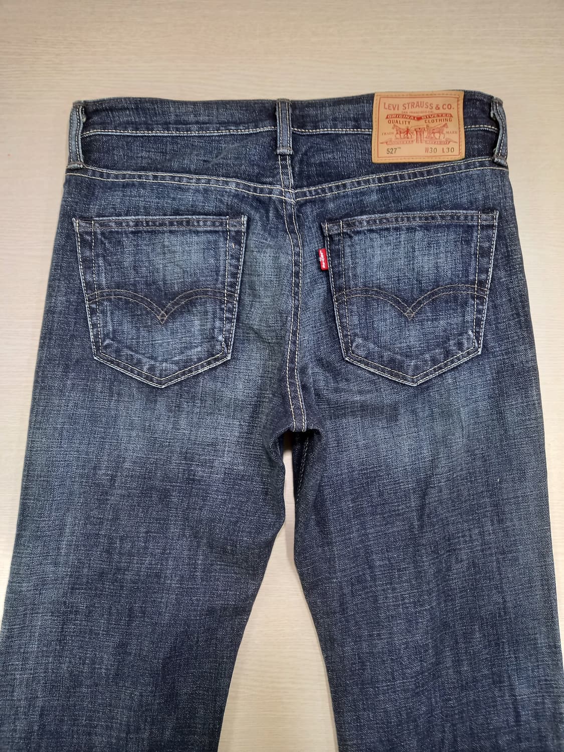 30 리바이스527 Mexico 워싱 약부츠컷 진청 30-135 상품이미지4