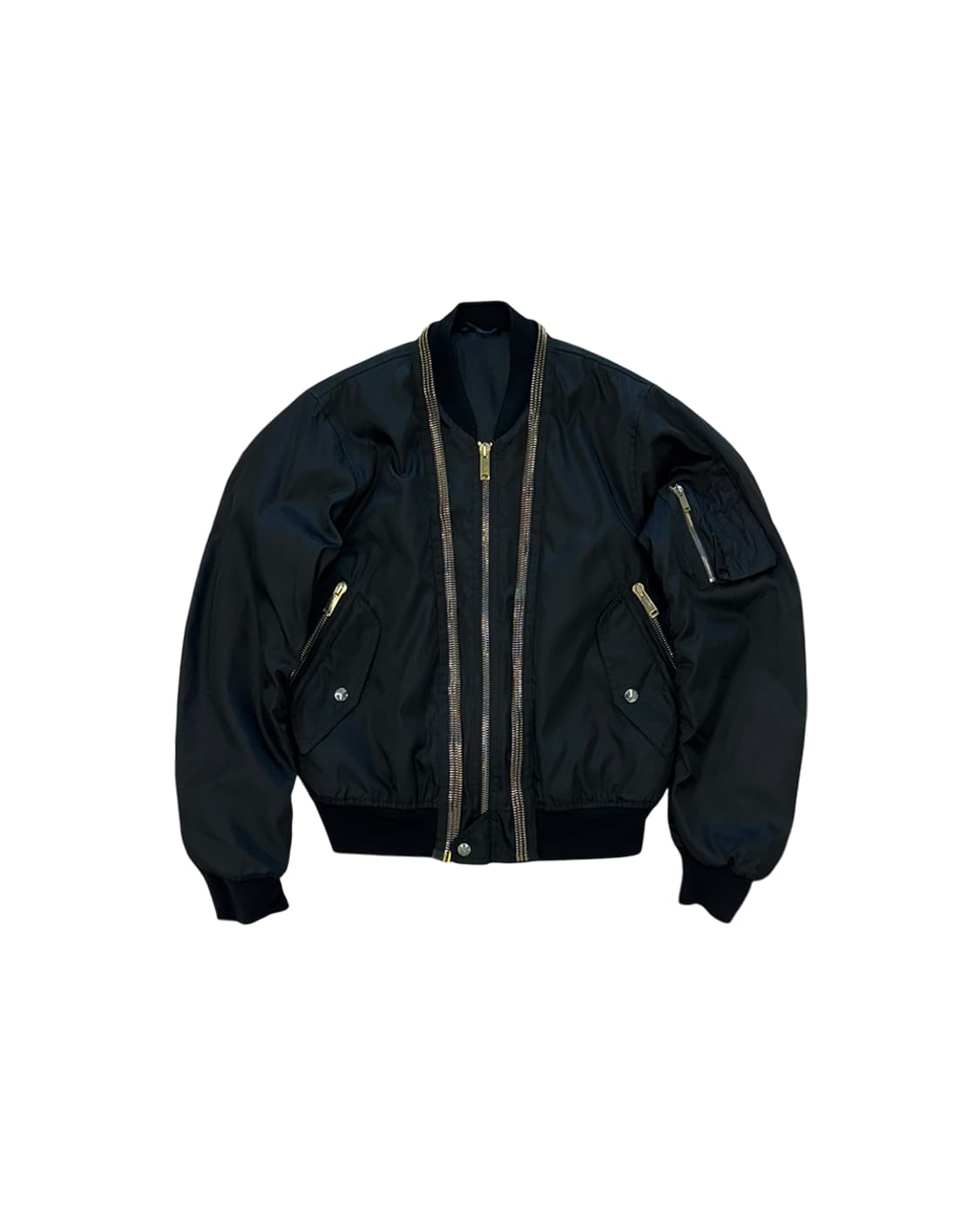 알렉산더 맥퀸 14AW 지퍼 디테일 MA-1 상품이미지4