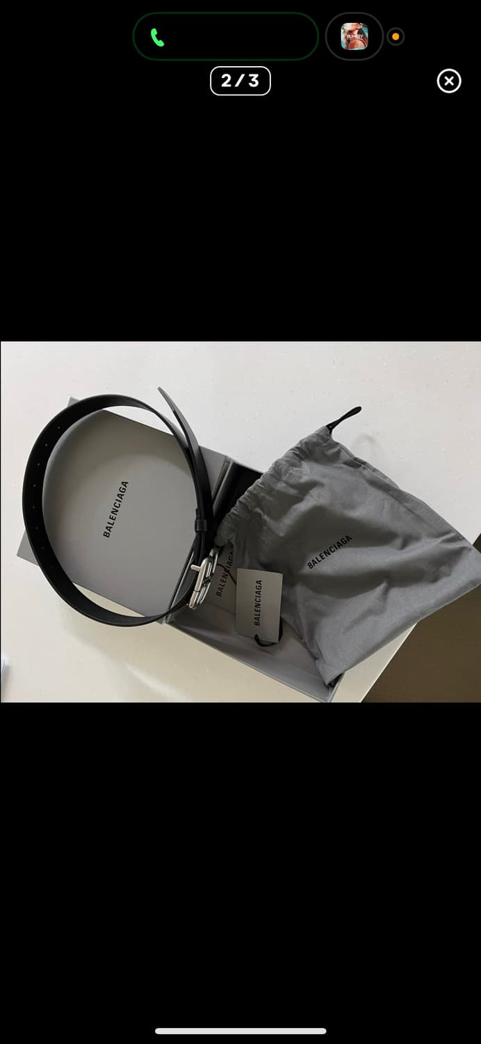 발렌시아가 벨트 판매합니다 상품이미지2