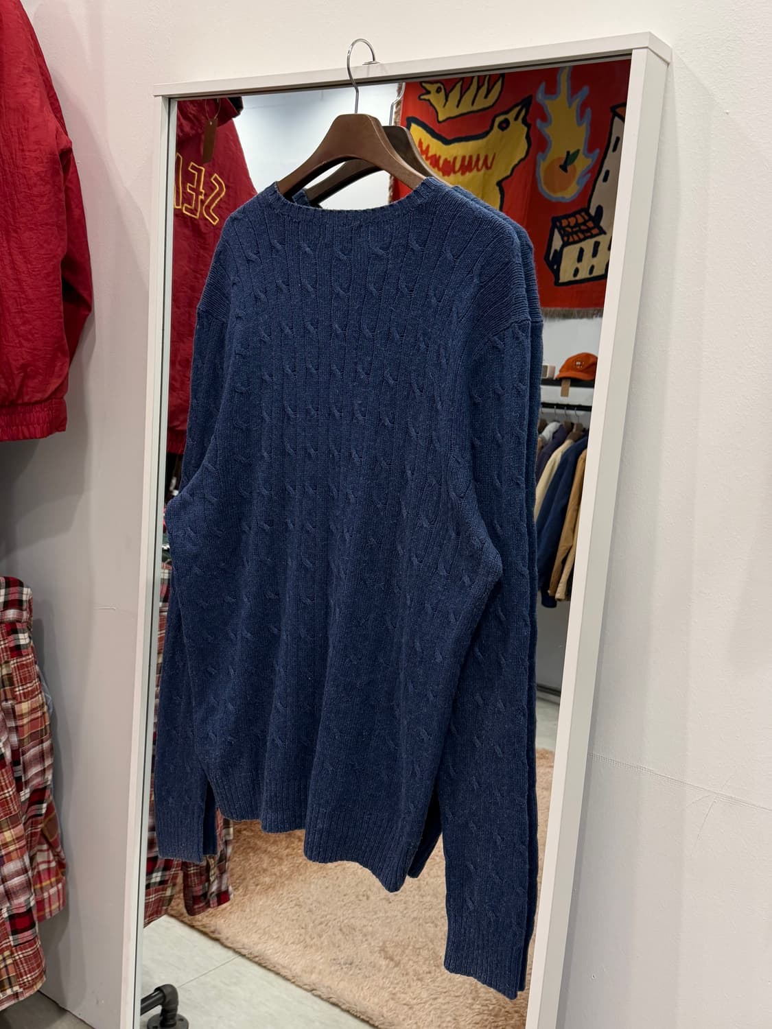 Polo ralph lauren 폴로 랄프로렌 크루넥 케이블 니트 상품이미지4