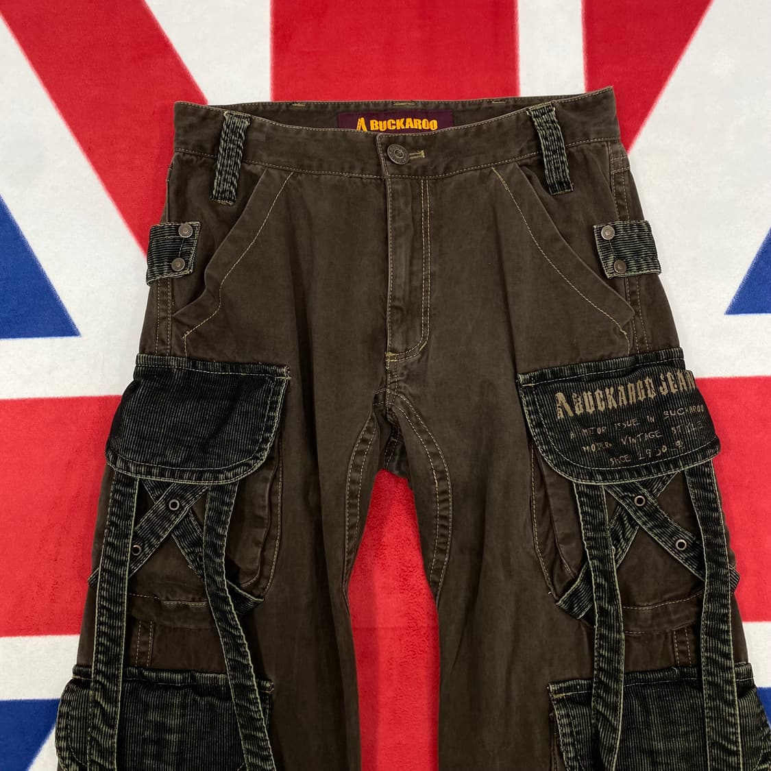 바커루 y2k 와이드카고팬츠 30 상품이미지2