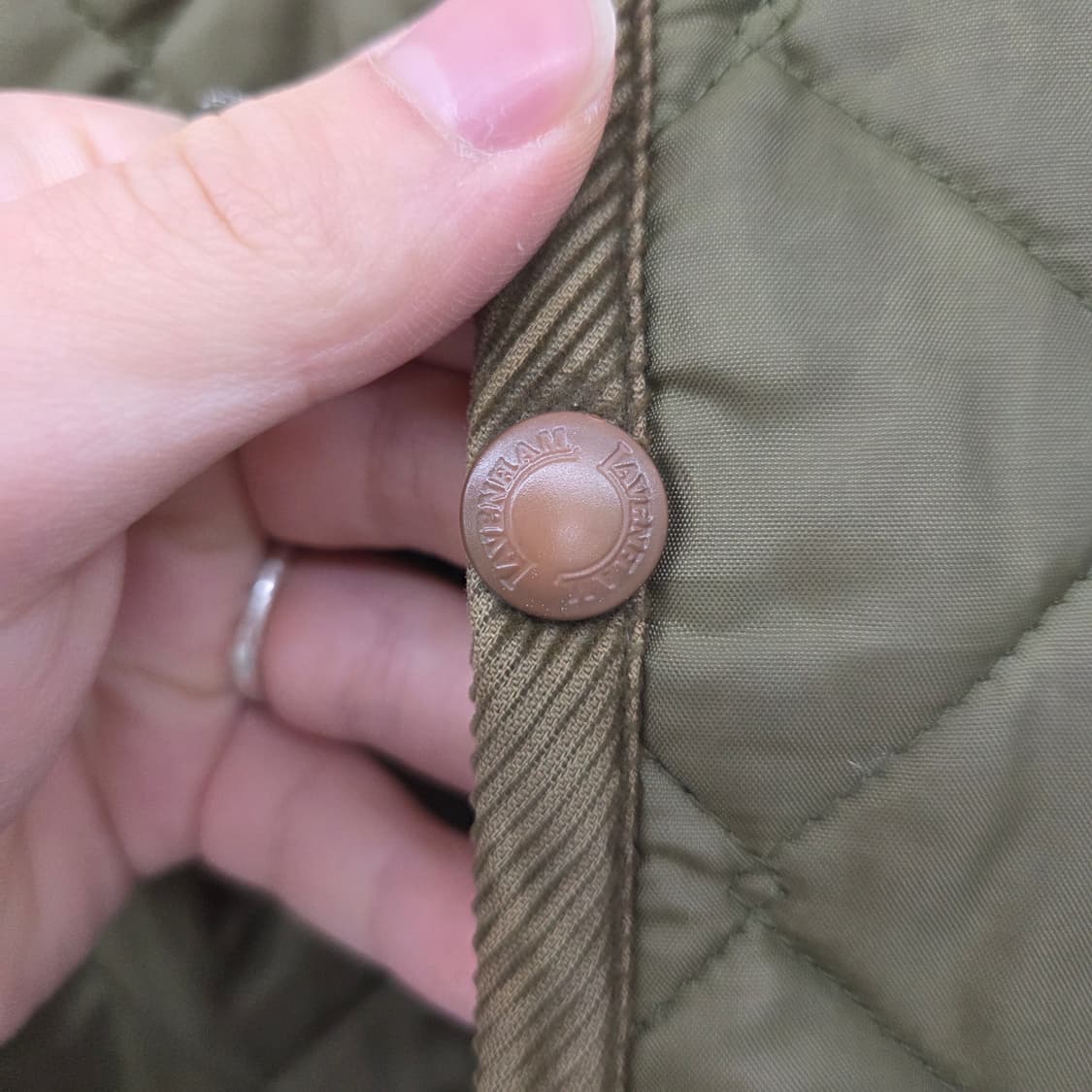 라벤햄 빈티지 퀄팅자켓 여m 상품이미지5