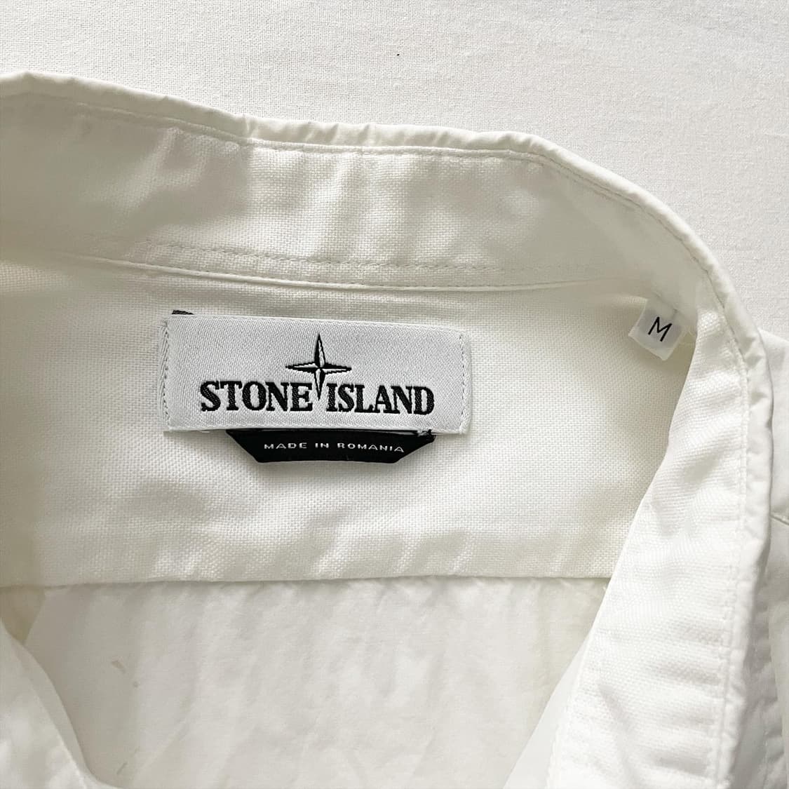 스톤아일랜드 화이트 셔츠 상품이미지5