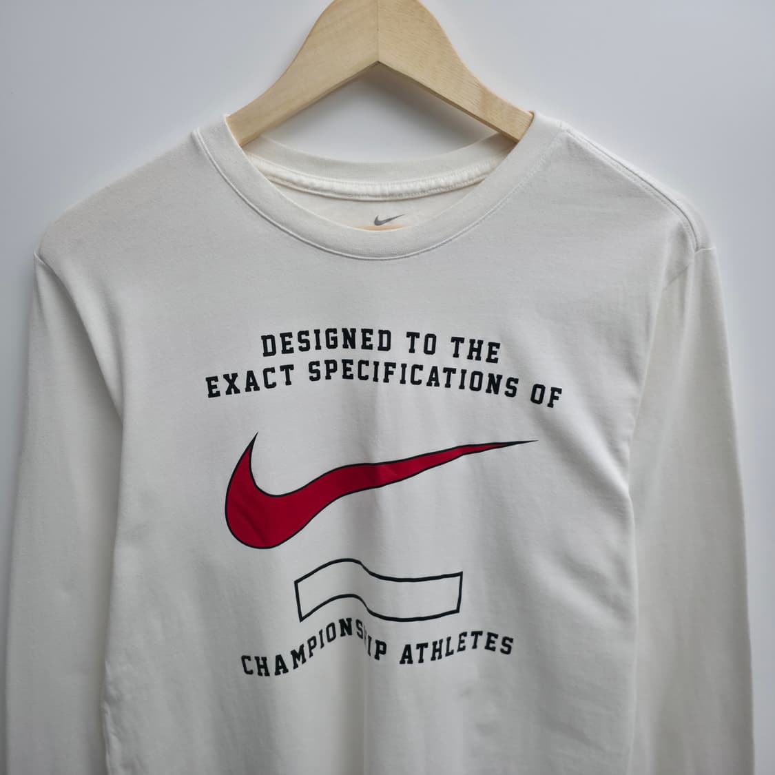 [M] 나이키 챔피언십 화이트 롱슬리브 상품이미지2