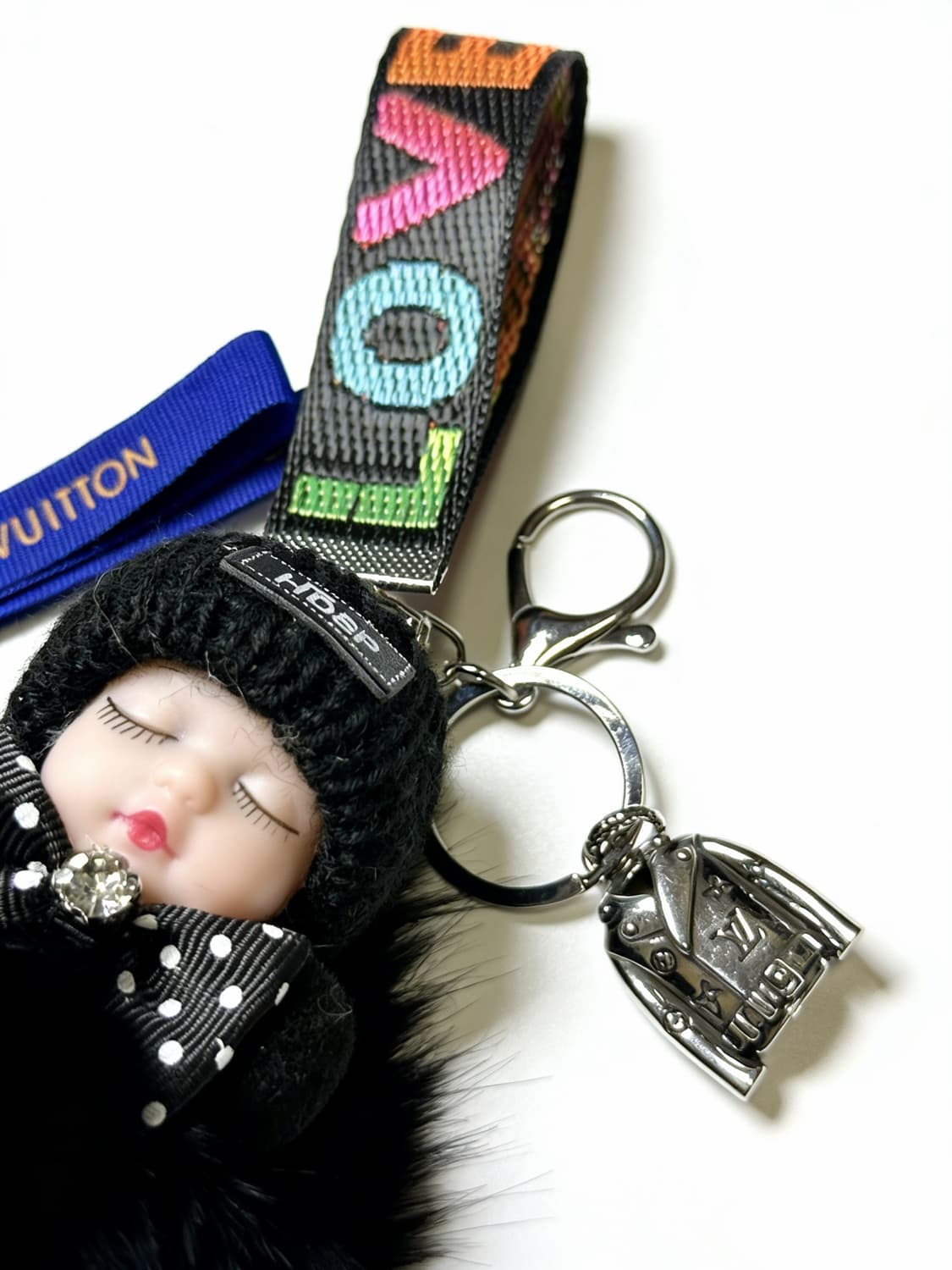 루이비통 네오 LV 클럽 백 참 열쇠고리 가방걸이 상품이미지2