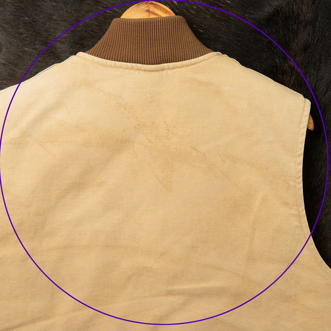 [110] 90s 칼하트 USA 메이드 VQ196 덕 아크틱 베스트  상품이미지6