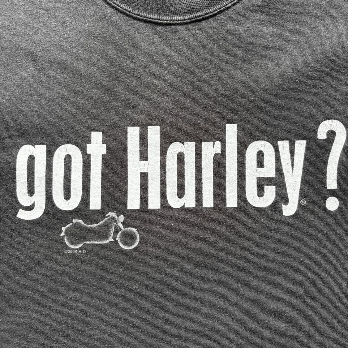 빈티지 할리데이비슨 got harley 반팔 티셔츠 상품이미지3