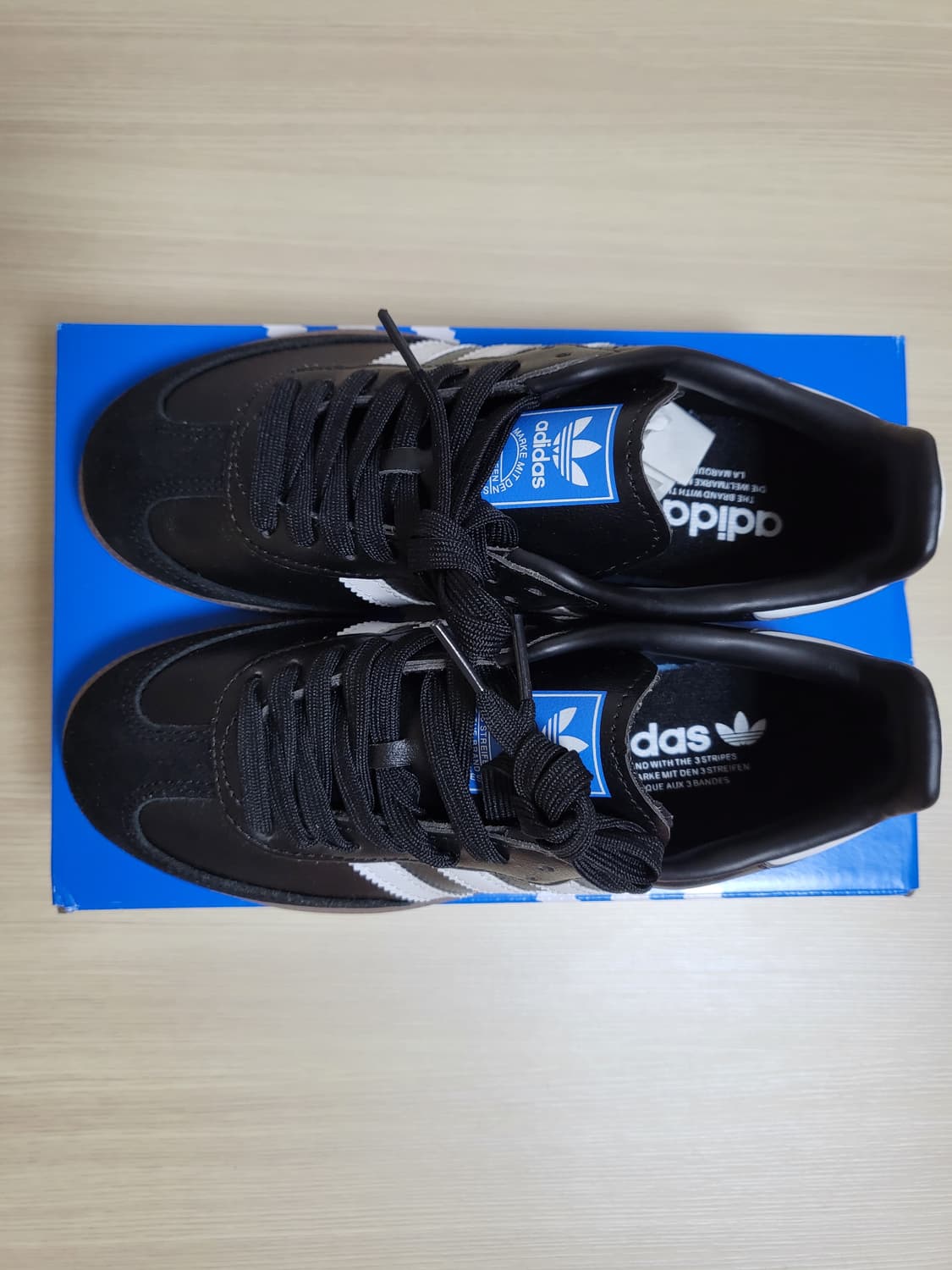 14일까지 6.0) 아디다스 삼바OG 블랙 화이트 새상품 상품이미지3