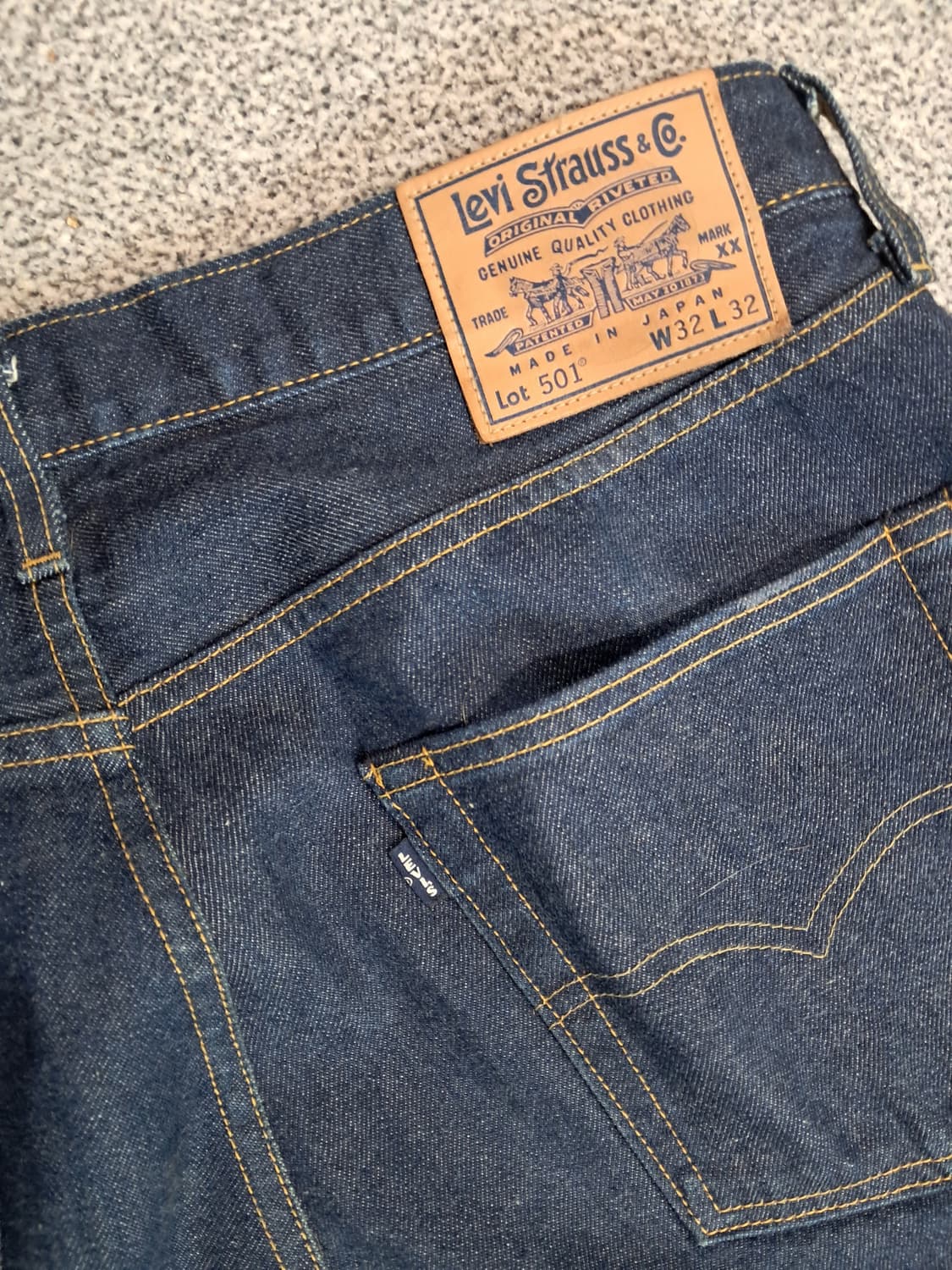 리바이스501 블루라벨 1980s 상품이미지7