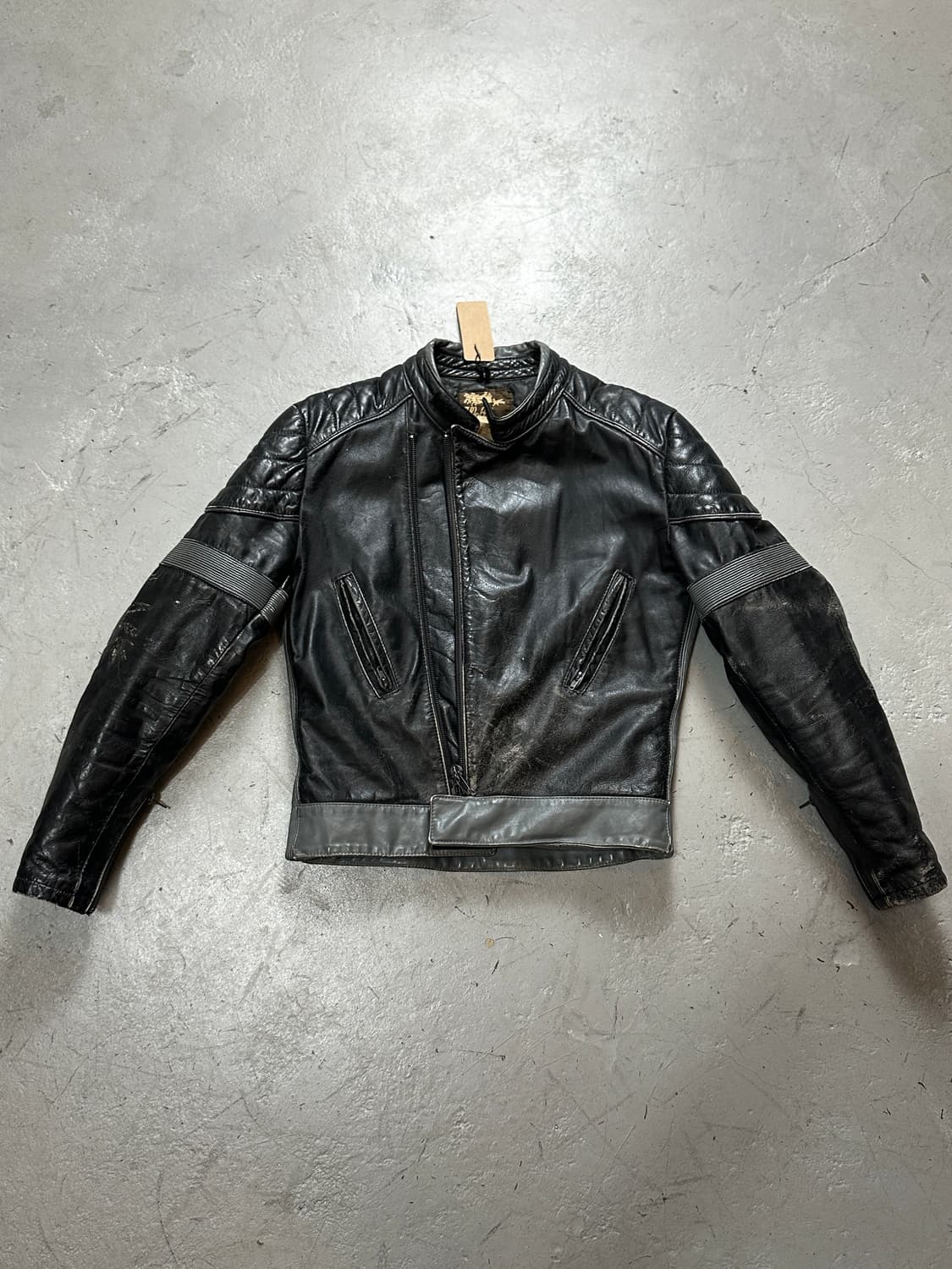 00's 빈티지 디스 레더 자켓 빈티지 레더 자켓 라이더 상품이미지1