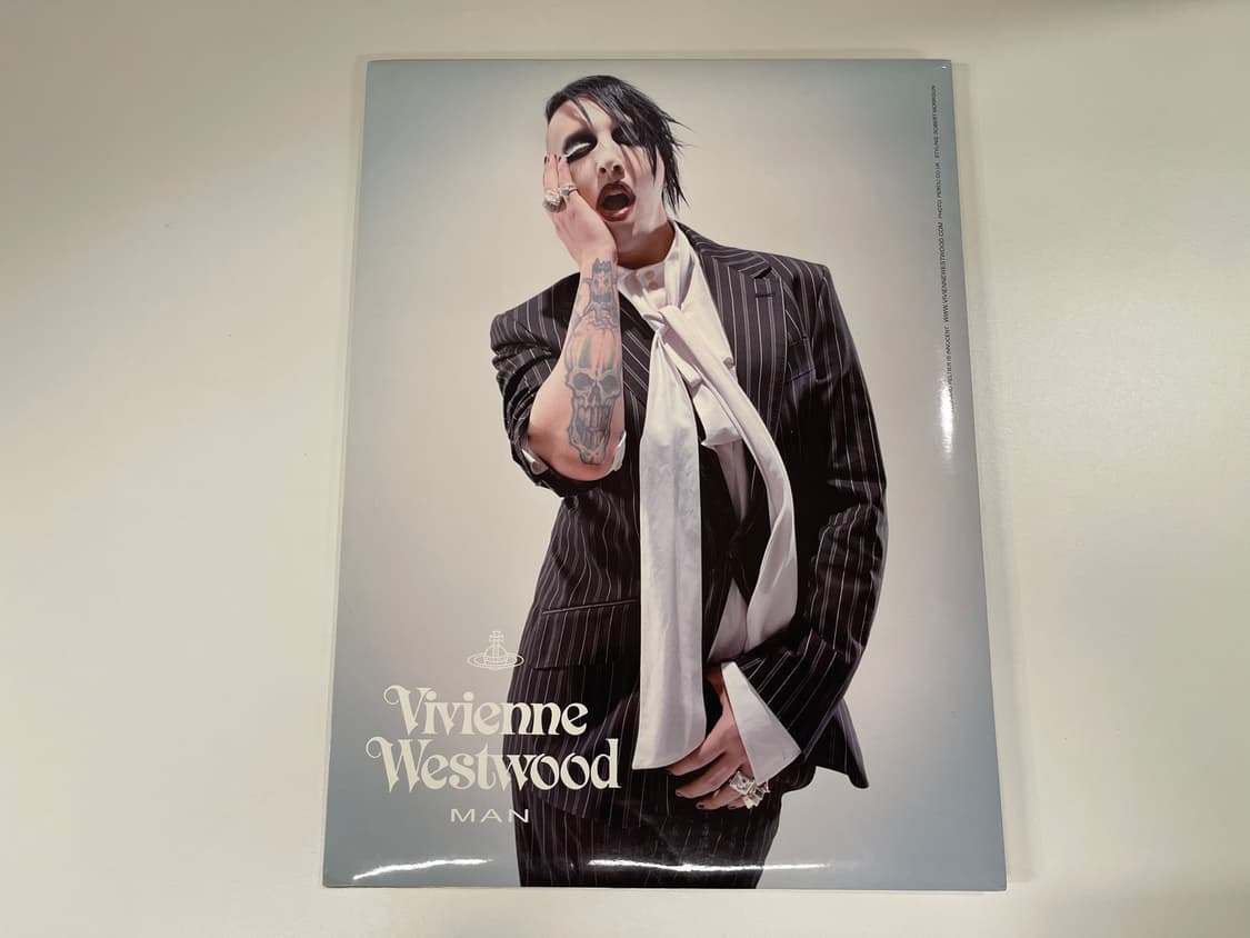 마릴린 맨슨 x 비비안웨스트우드 맨 VivienneWestwood 포스터 상품이미지3