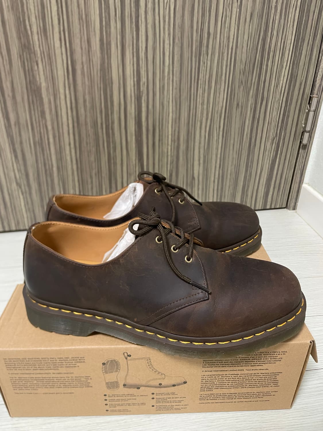 [290] 닥터마틴 1461 크레이지호스 빈티지브라운 상품이미지3