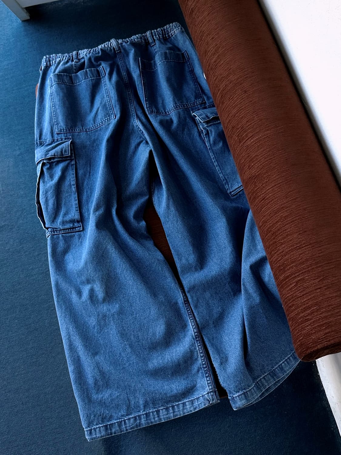 Utility design denim cargo pants 상품이미지9