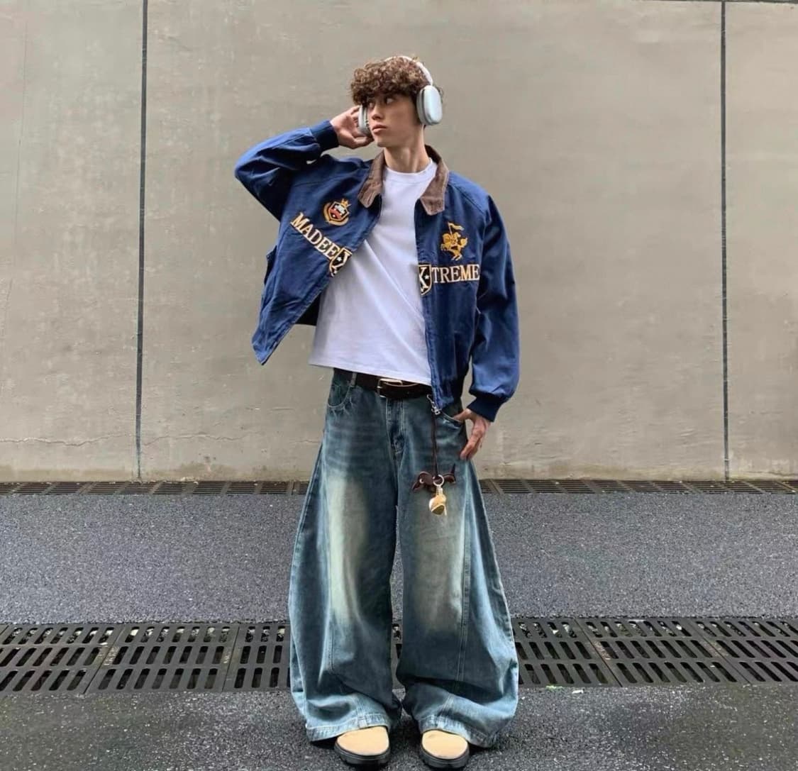 자수 빈티지무드 자켓  상품이미지4