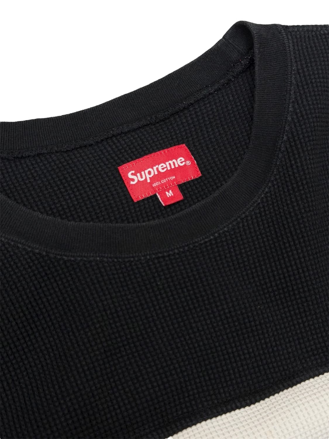 슈프림 패널 스트라이프 와플 롱슬리브 상품이미지3