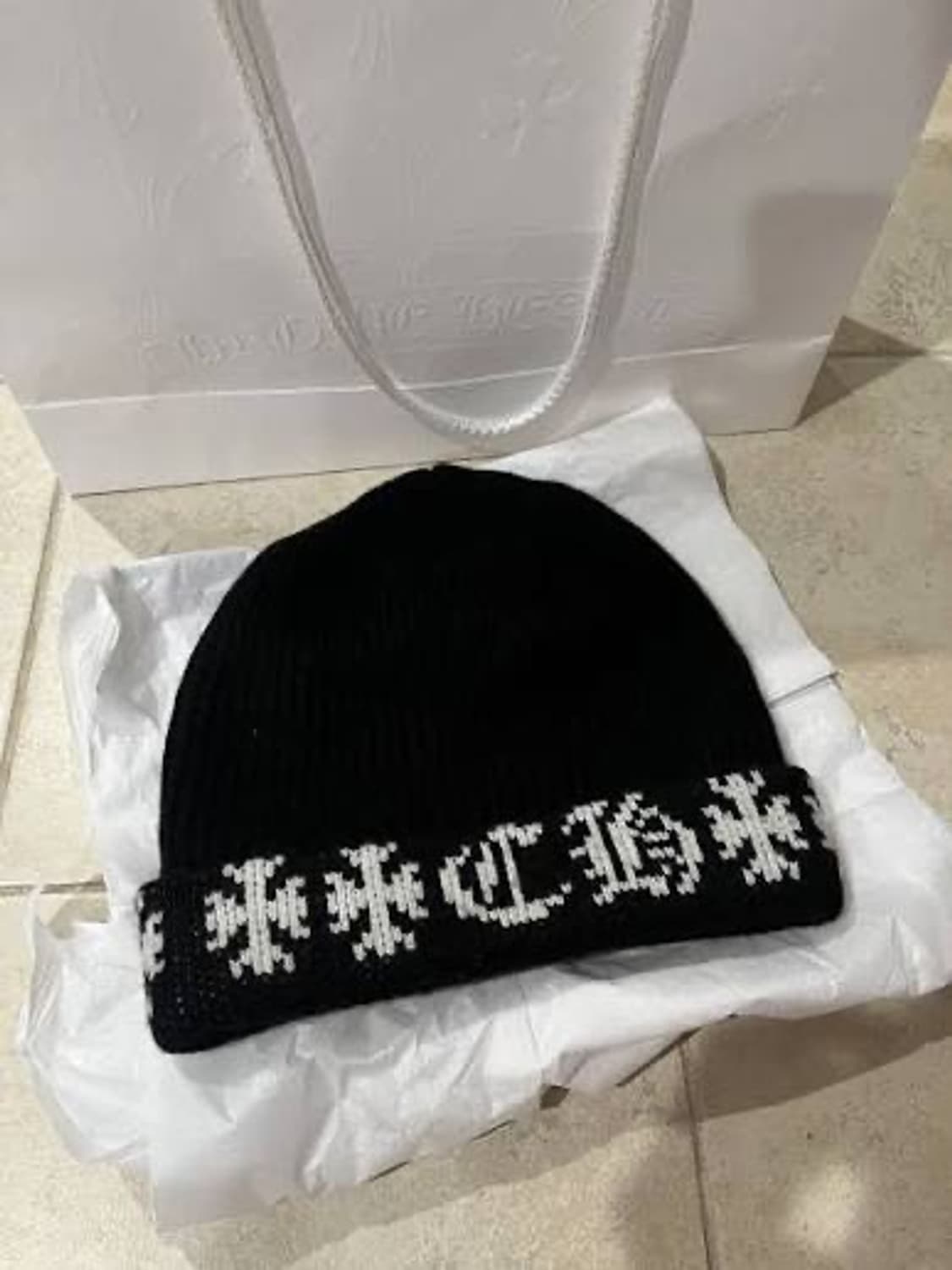 크롬하츠 빅대디 비니 블랙 삽니다 상품이미지1