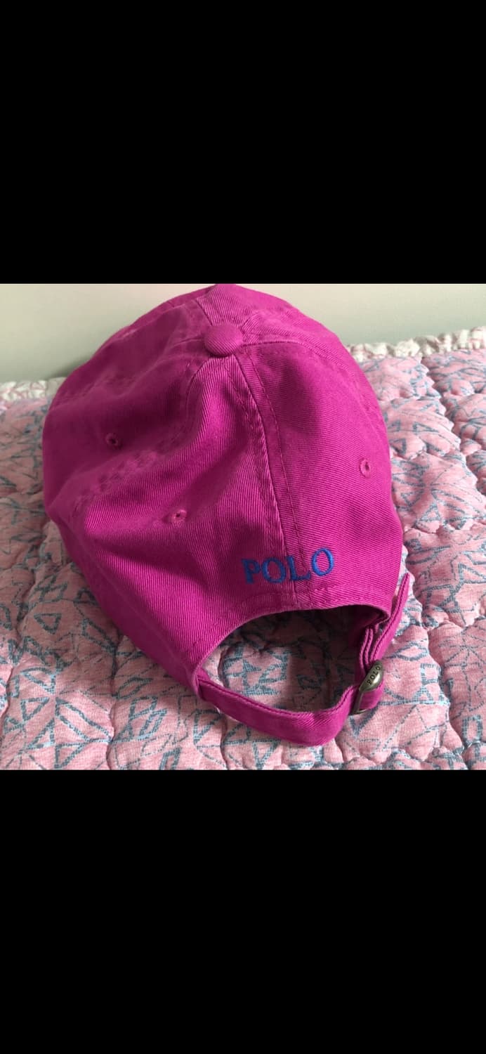 미국 정품 폴로 랄프로렌 볼캡 비비드핑크 상품이미지3