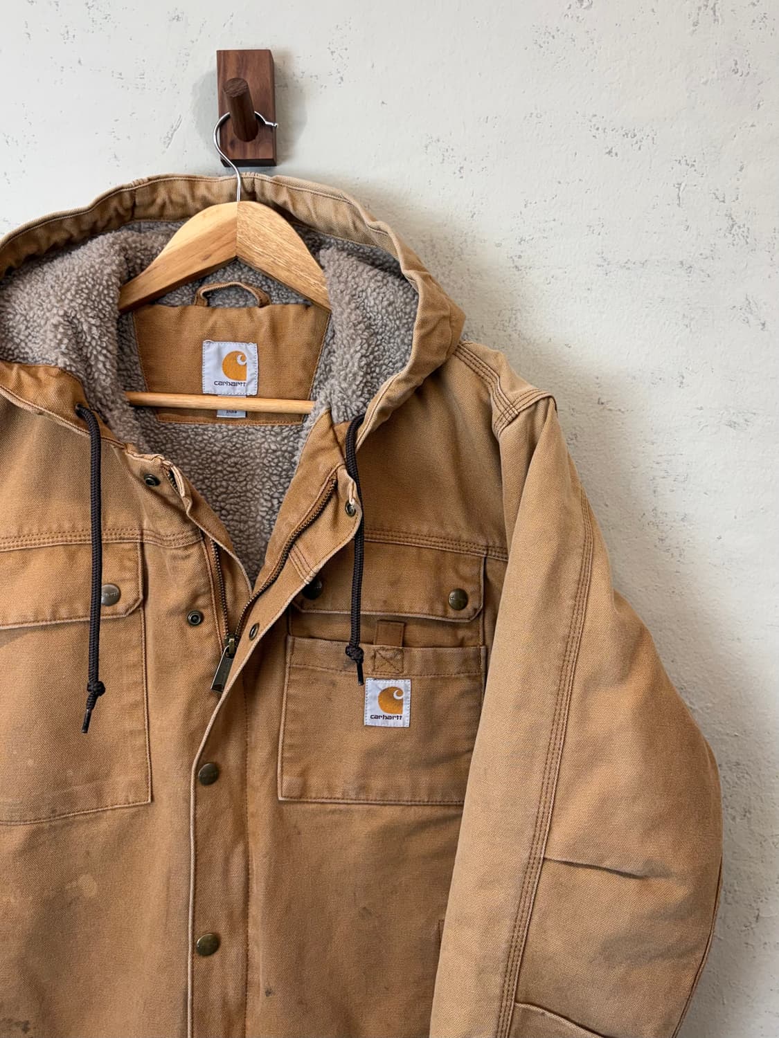 칼하트 오리지날 바틀렛 워크자켓 브라운 상품이미지3