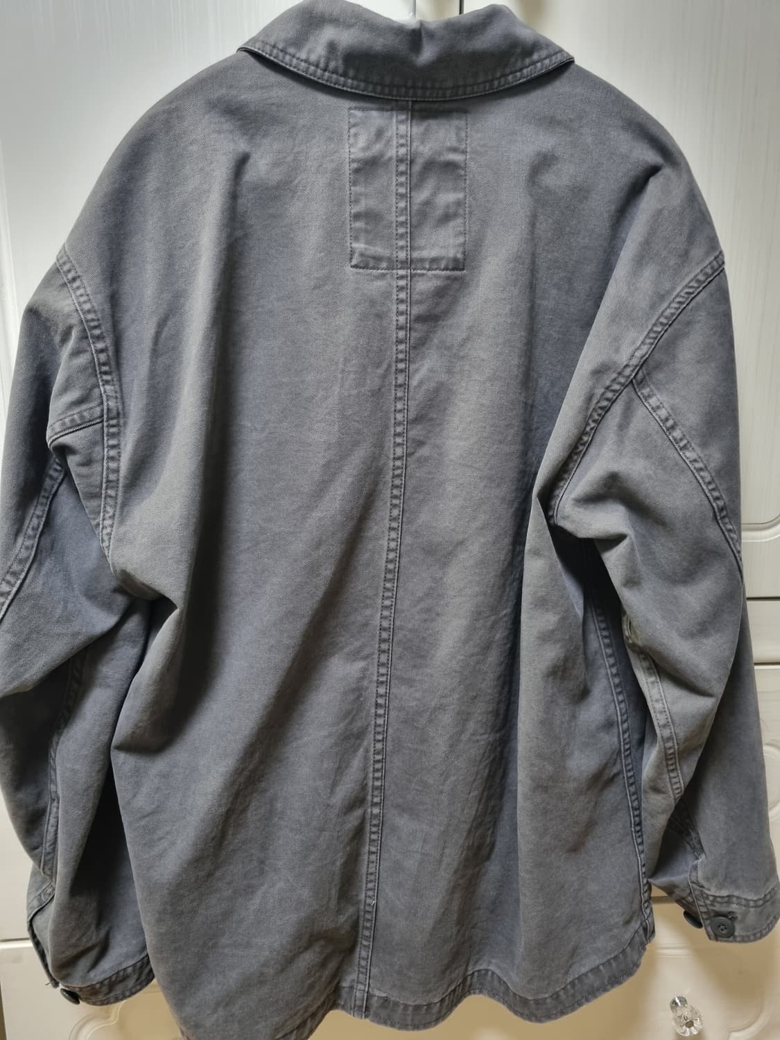 에스피오나지 워시드 코튼 커버올 자켓 m사이즈 상품이미지3