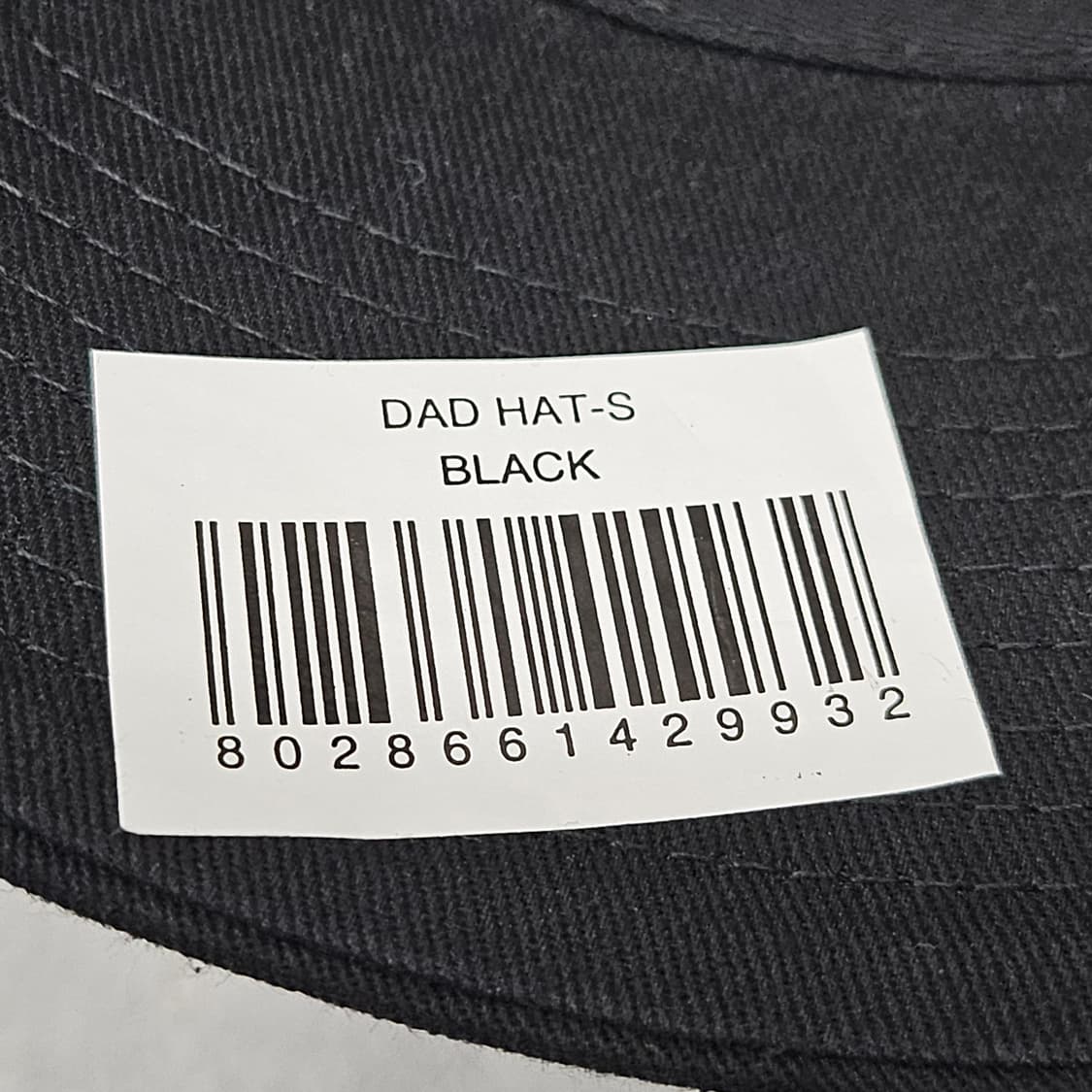 아틀란티스 DAD HAT-S 볼캡 블랙 프리 상품이미지8