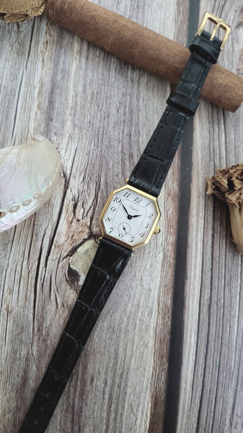 정품 론진 옥타곤 3208  수동 시계 상품이미지2