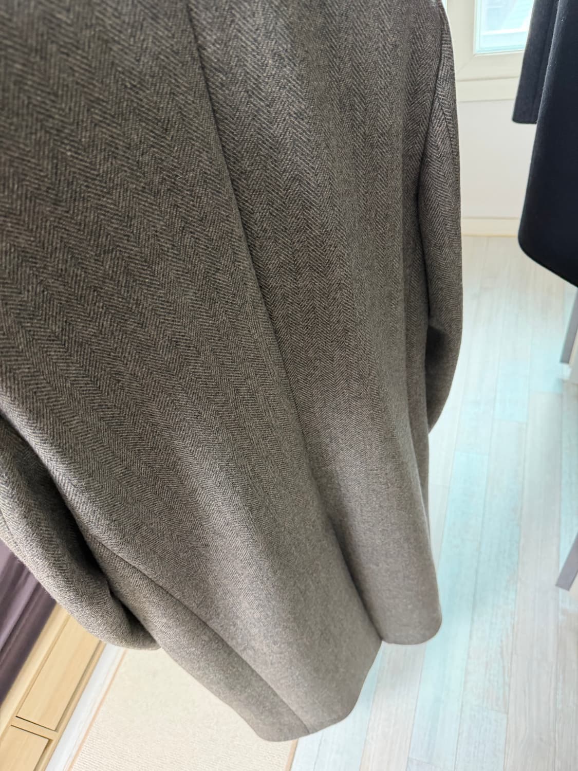 토니웩 23FW 헤링본 더블 코트 판매합니다 상품이미지5