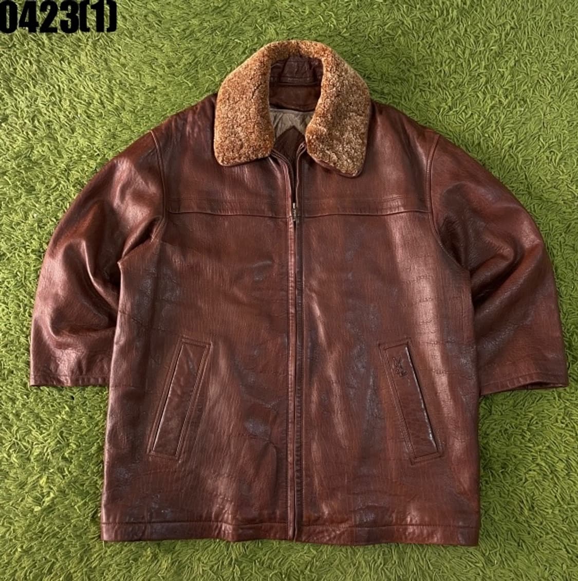 입생로랑 가죽자켓 상품이미지1