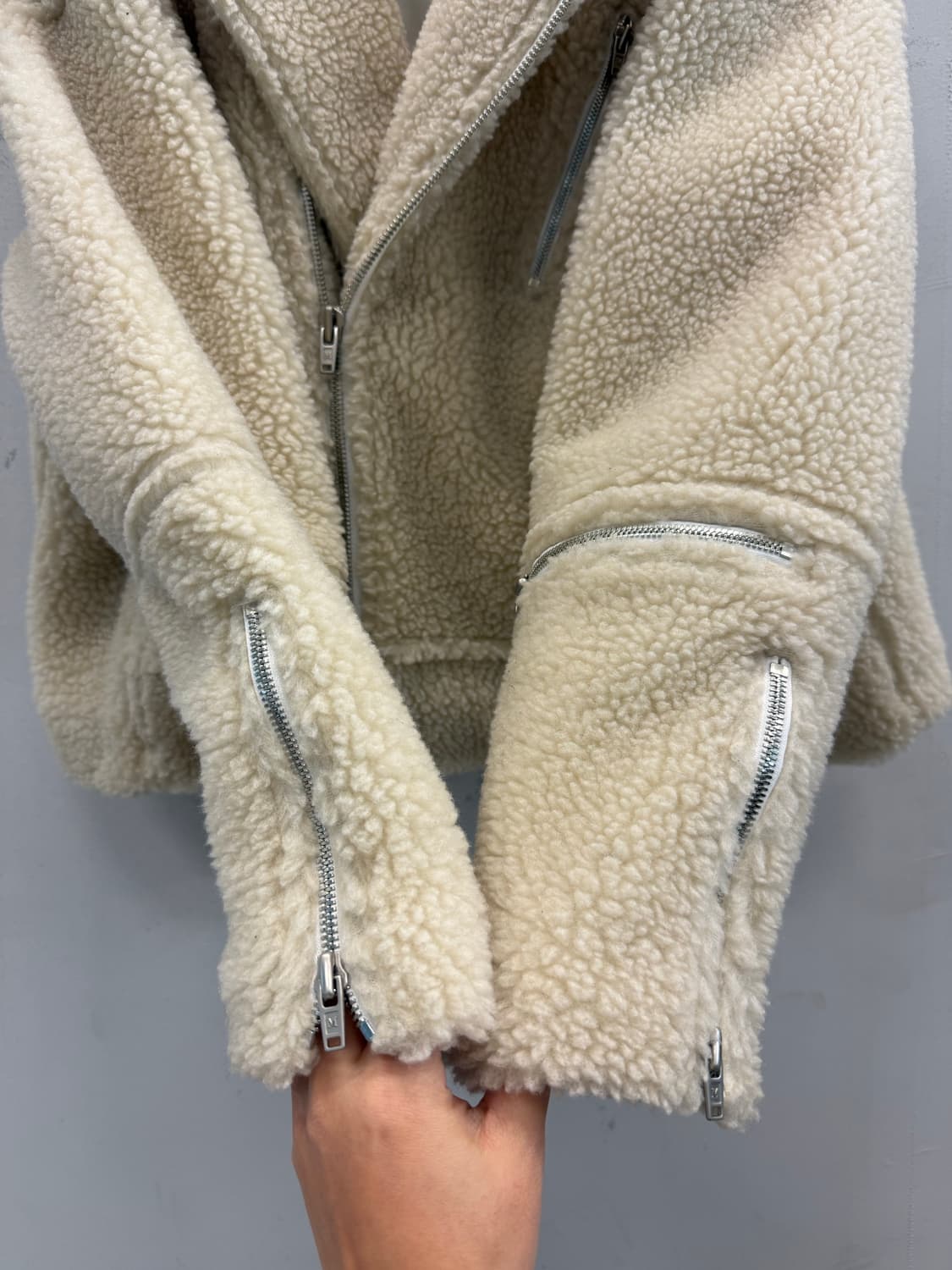 마뗑킴 테디 베어 하프 코트 F  상품이미지3