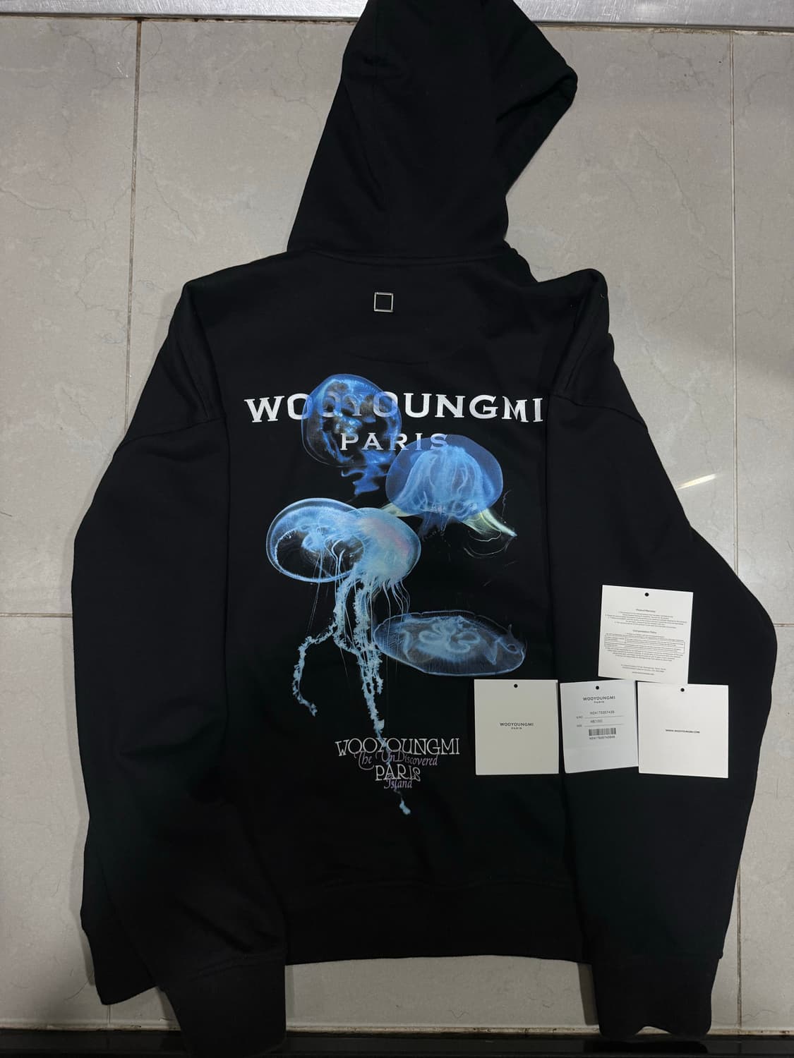 [당일출고,48사이즈] 24SS 우영미 젤리피쉬 후드티 상품이미지1