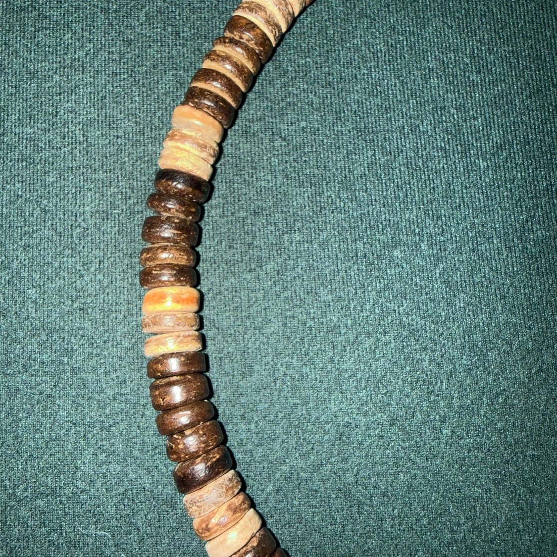 빈티지 볼드 우드 목걸이 상품이미지2