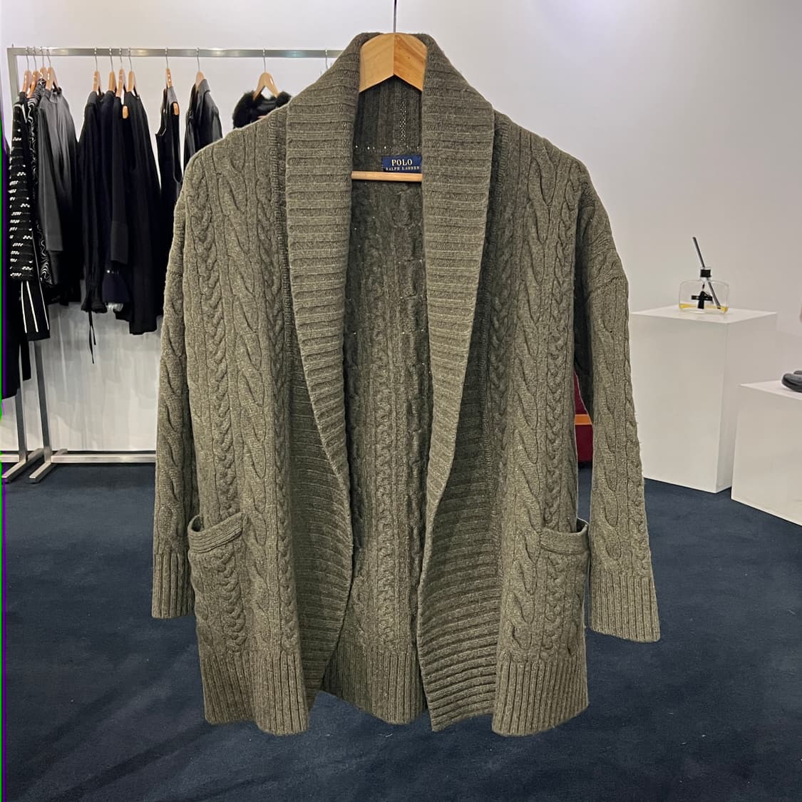 [XS] 폴로 랄프로렌 숄카라 가디건 상품이미지1