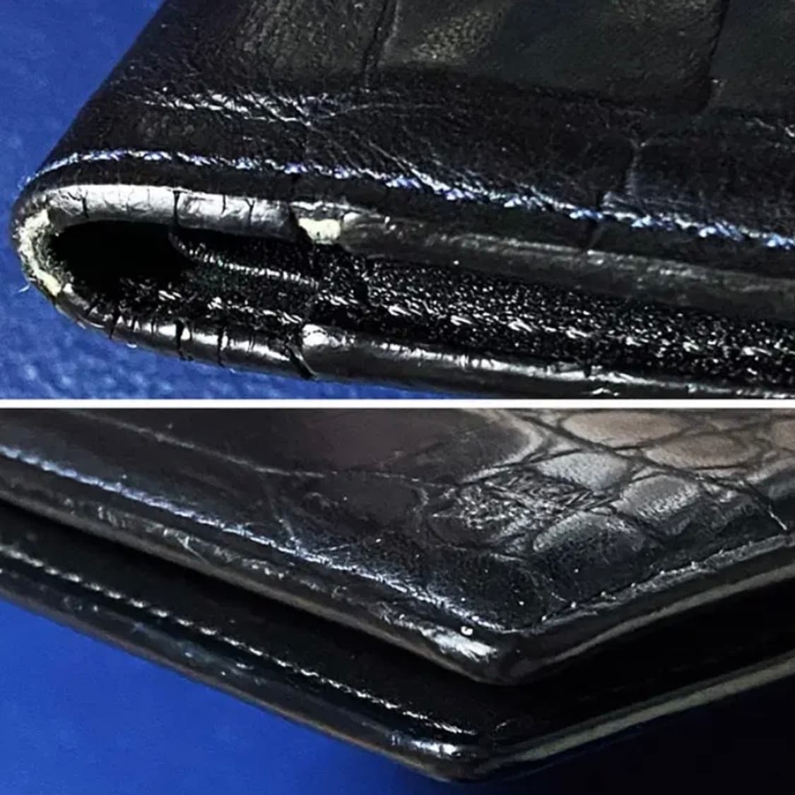 [정품] MCM 엠씨엠 크로커다일 소가죽 남성용 반지갑 상품이미지9