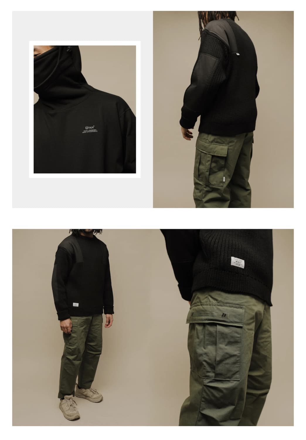 Wtaps 코만도 니트 네이비 XL 상품이미지7