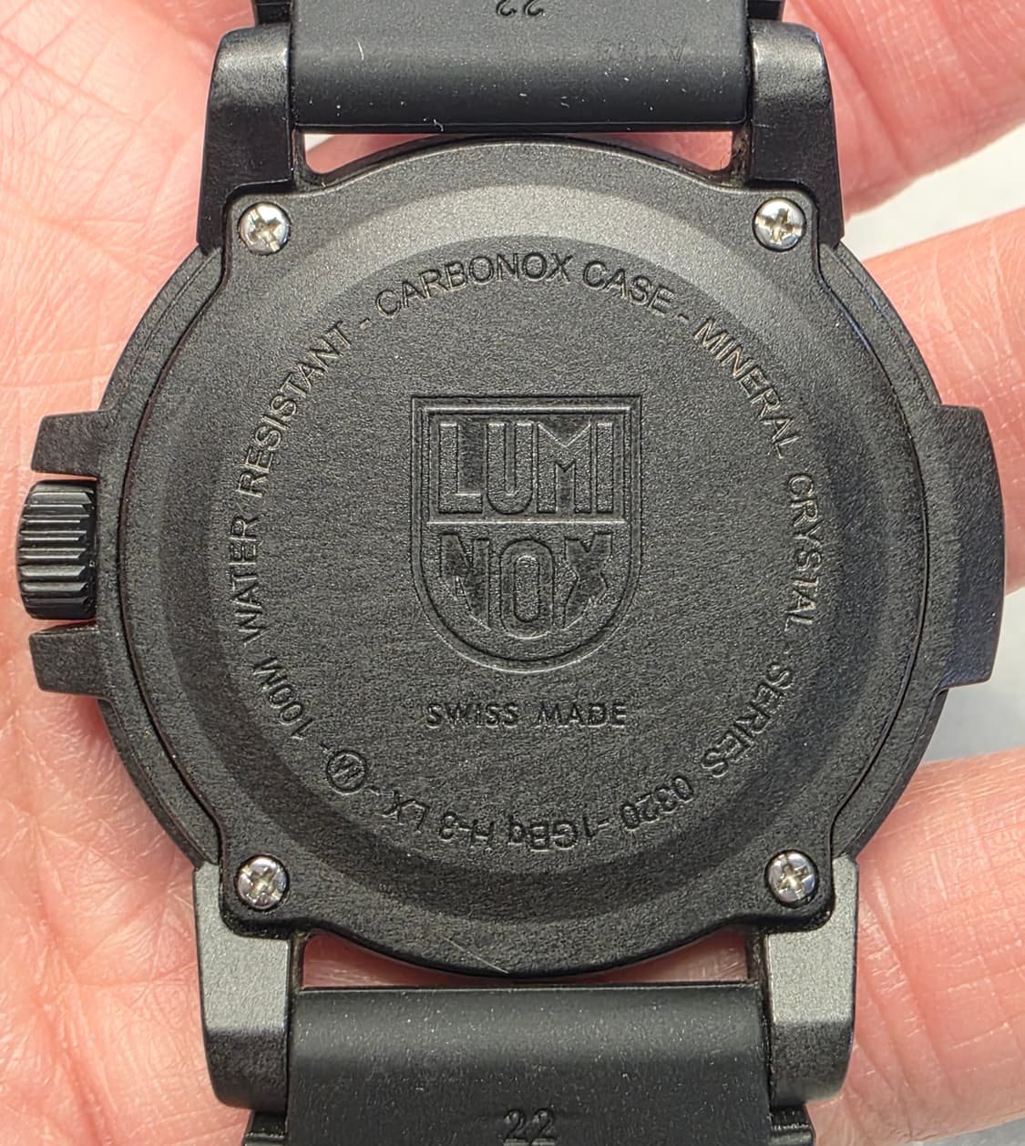 루미녹스 (LUMINOX) 블랙아웃 XS.0321.BO  (풀박스+보증서 상품이미지5