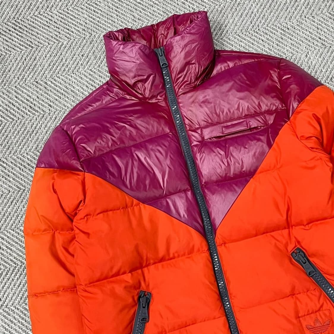 아디다스 배색 다운패딩 v0652 상품이미지3