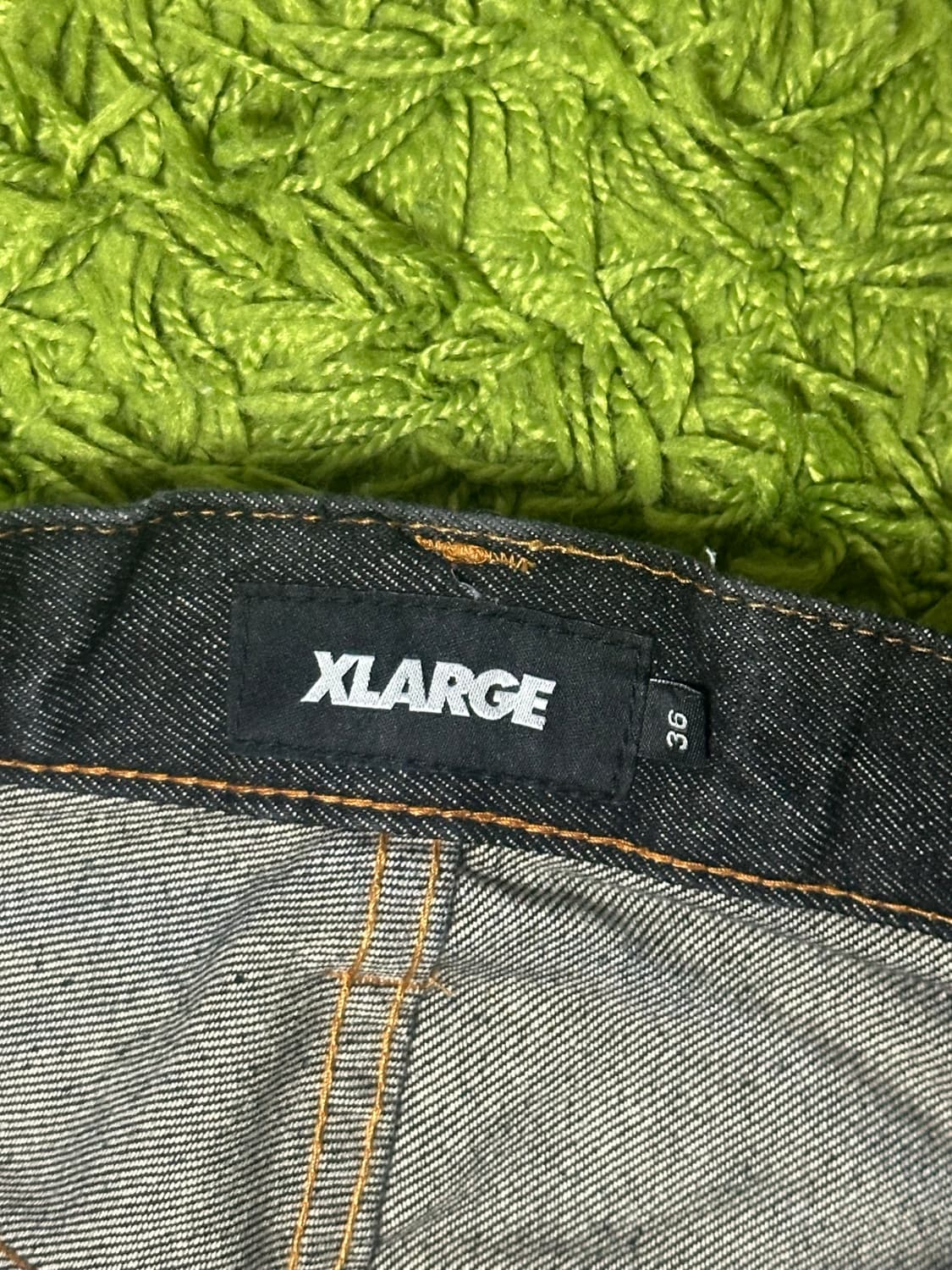 Xlarge 엑스라지 버뮤다 데님 인디고 상품이미지4