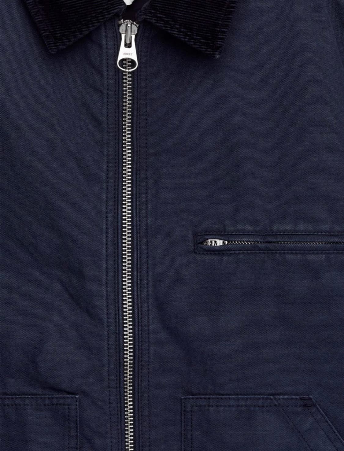 [XL] 아르켓 코튼 캔버스 자켓 블루다크 상품이미지2