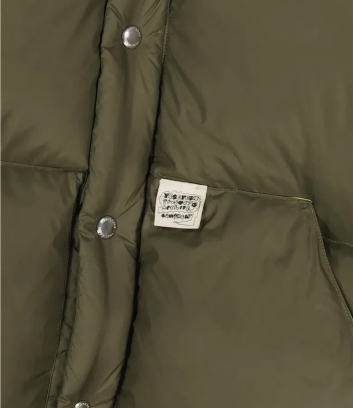 예스아이씨 Hooded Down Jacket Olive 상품이미지2