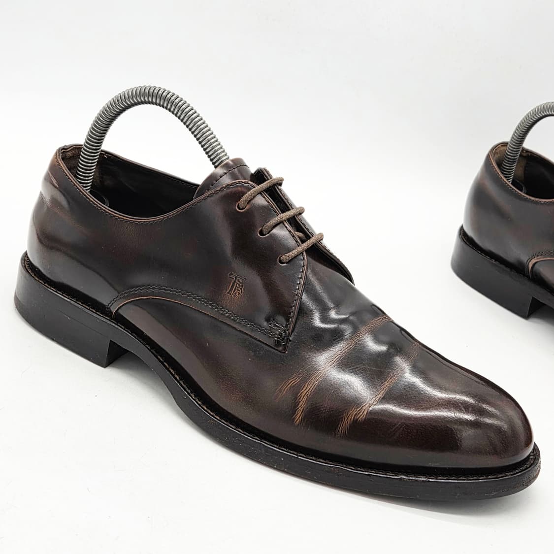  Tod's 레이스업 슈즈 브라운 (6)  상품이미지5
