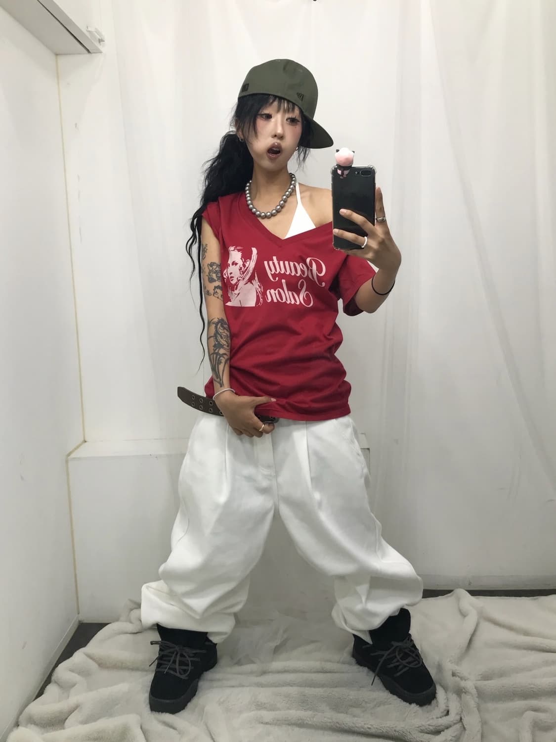 < Hysteric Glamour His Girl T-shirt > 상품이미지4