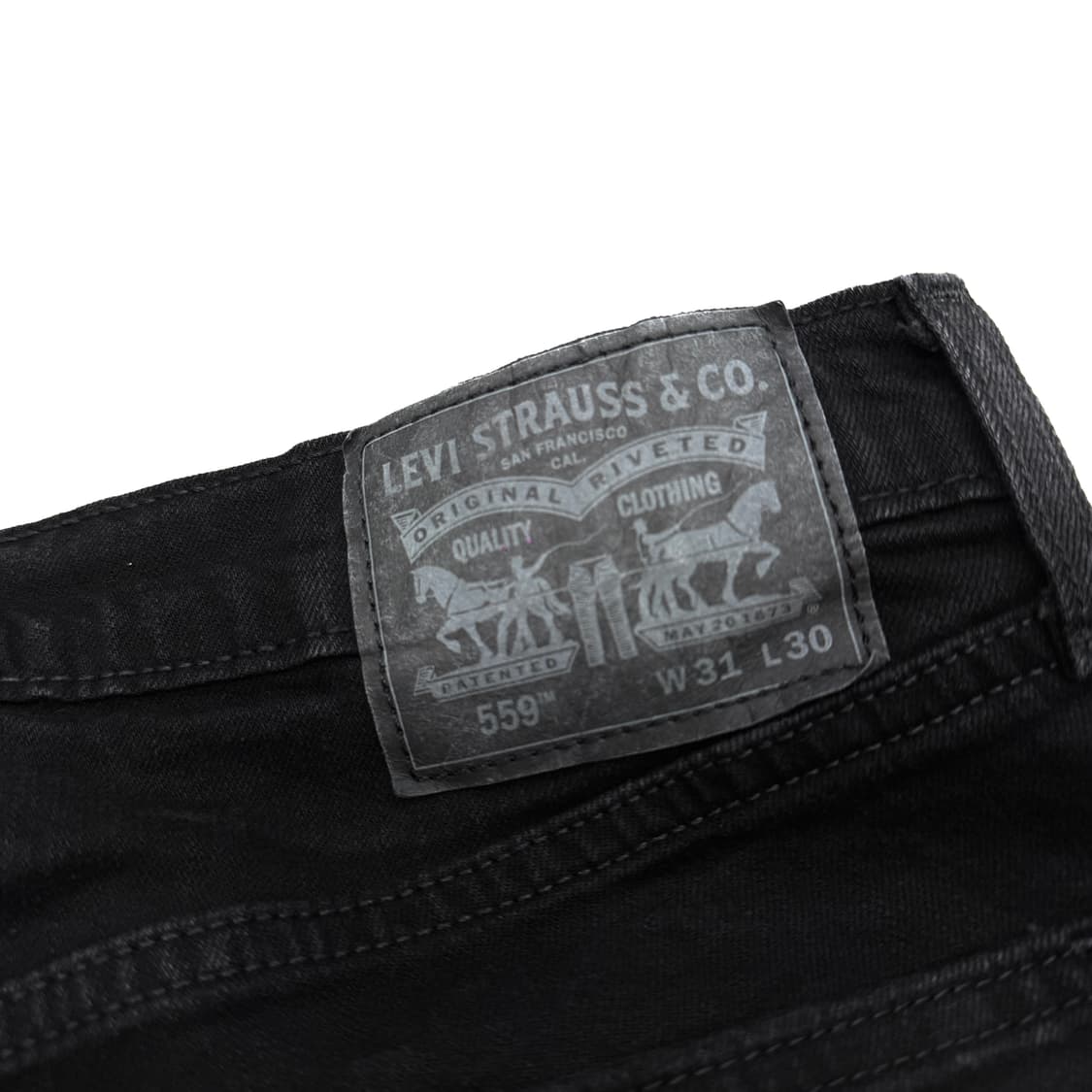리바이스 559 새깅 스케이터 블랙 데님팬츠 상품이미지6