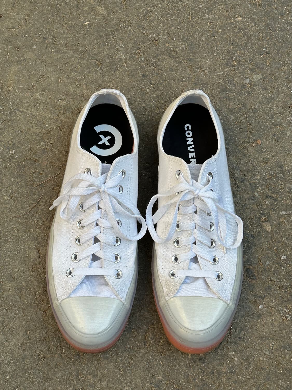 컨버스 척 테일러 올스타 CX 로우 화이트 와일드 망고 상품이미지1