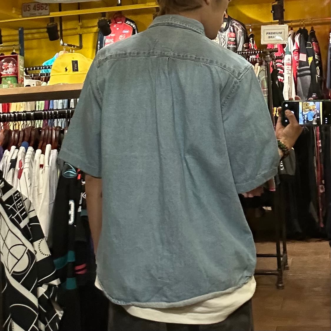 [HI] 칼하트 반팔 데님셔츠 상품이미지5