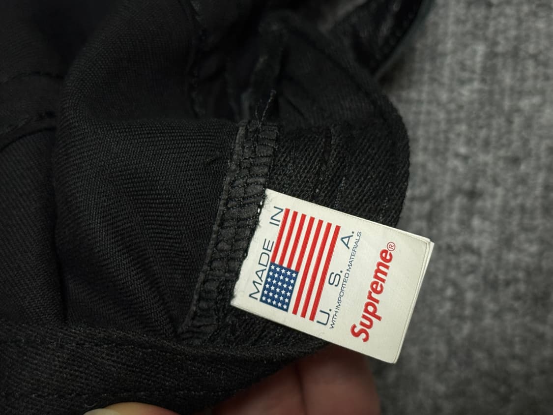 슈프림 워시드 치노 트윌 캠프캡 상품이미지3