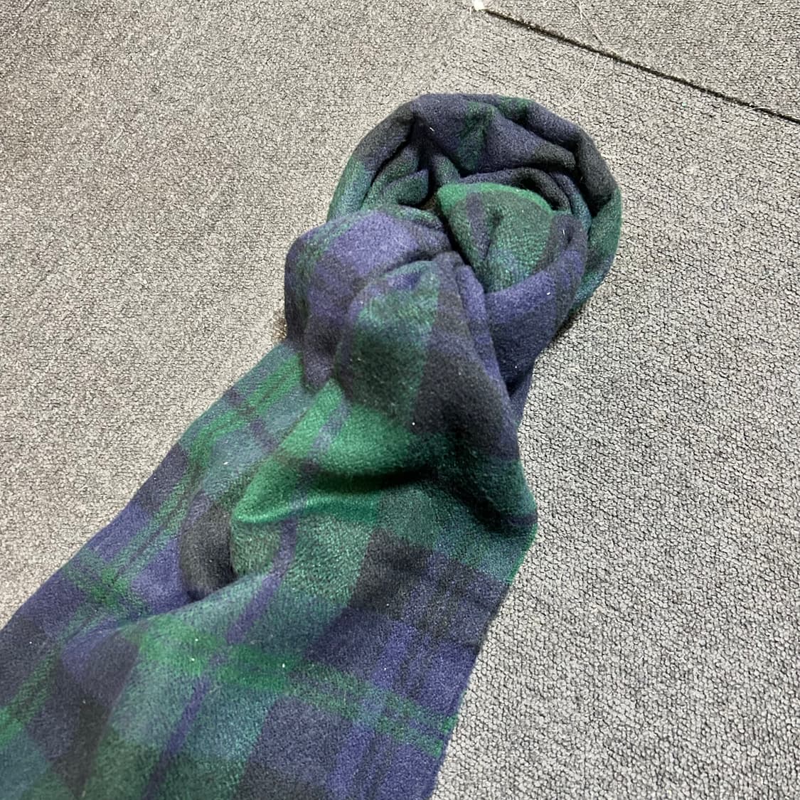 폴로 랄프로렌 빅포니 초록색 체크 머플러 목도리 상품이미지4