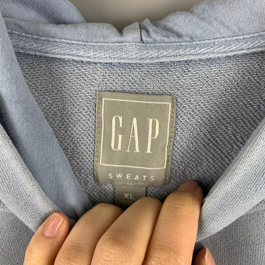 Gap 갭 베이비블루 후드티 상품이미지6