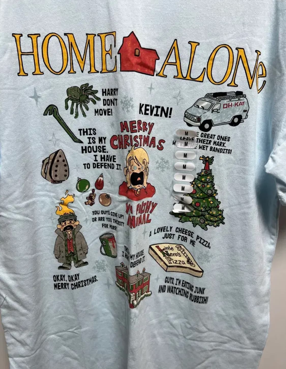 새상품) 나홀로집에 뉴욕 반팔 티셔츠 상품이미지3