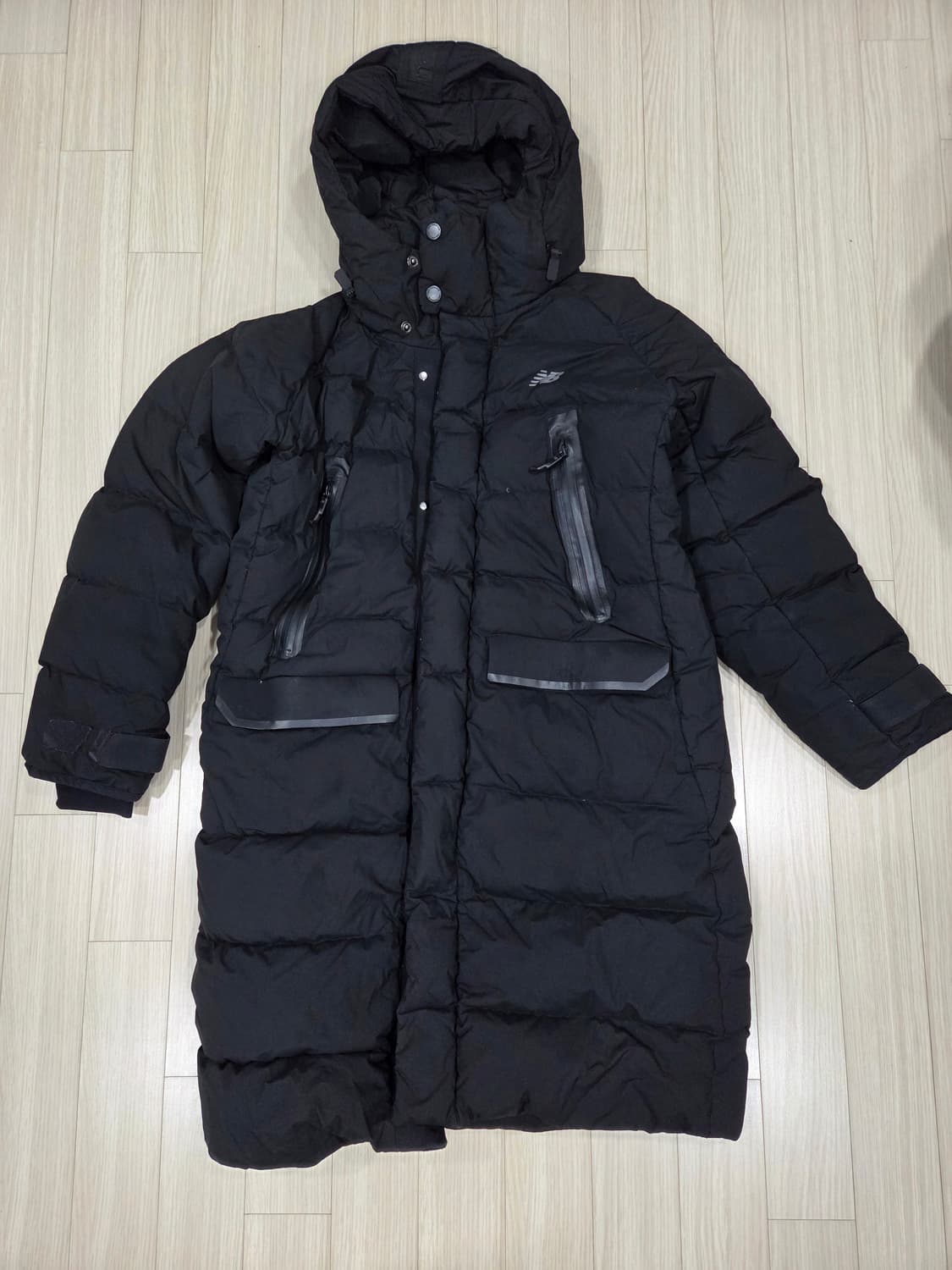 뉴발란스 롱패딩 95m사이즈 블랙 상품이미지1